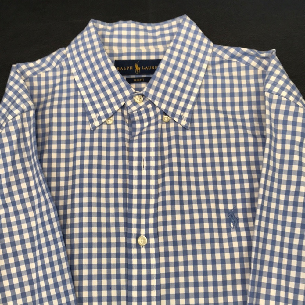 Ralph Lauren button down slim fit